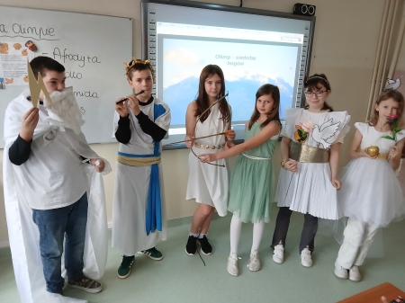 Klasy piąte ''Na Olimpie''